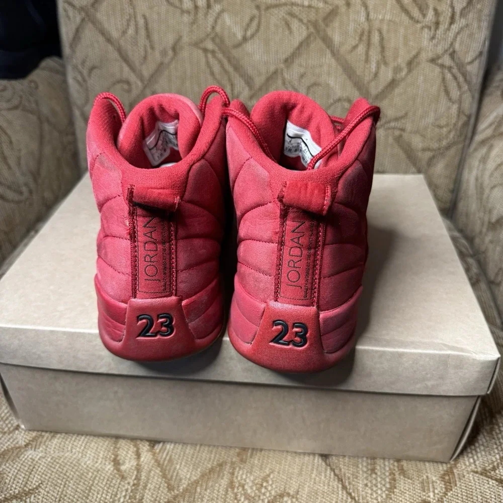Size 8 -‎ Nike Air Jordan 12 Retro Gym Red 130690-601